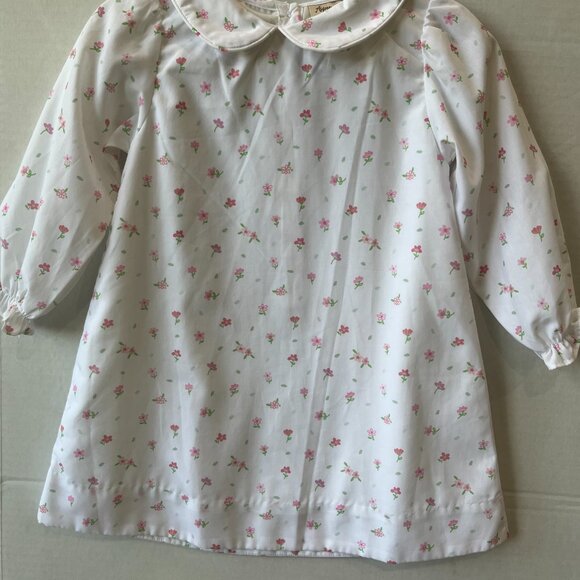 Girl - 3T - Aspen Claire & Company Pink Floral Dress & Jumper Set - Picture 7 of 10
